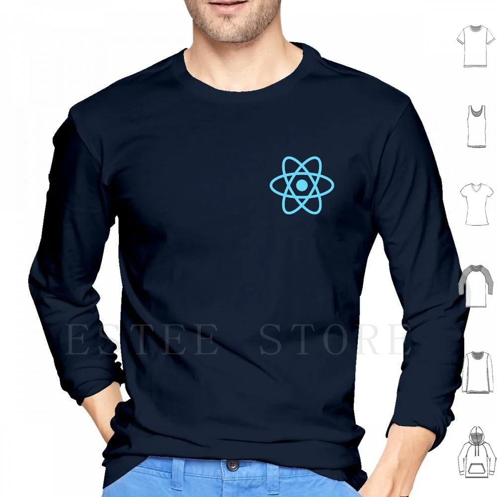 Sudadera con capucha React Js de manga larga Jquery Jquery Ui Javascript Javascript Desarrollador web Desarrollo Php Symfony Zen Framework Css