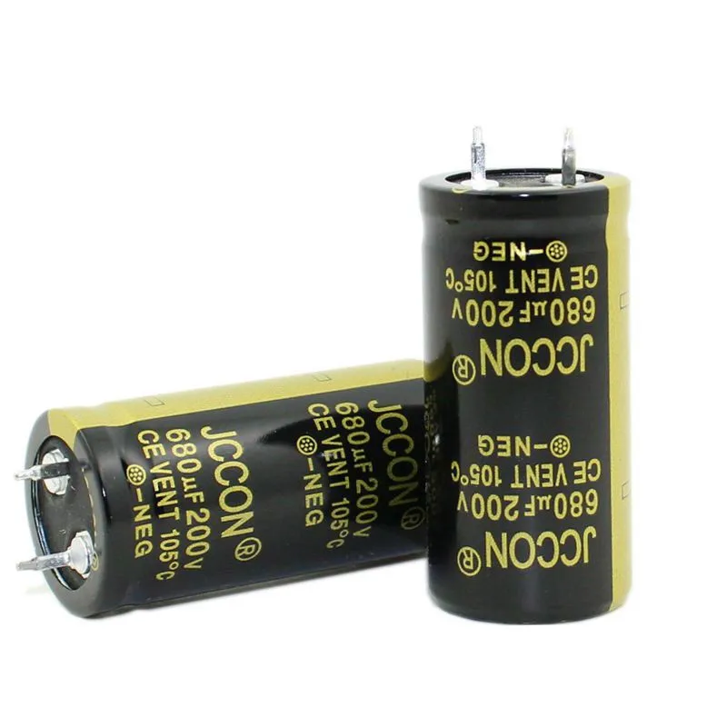 

200V680UF 680UF 200V Low ESR high frequency aluminum electrolytic capacitor 25X35MM