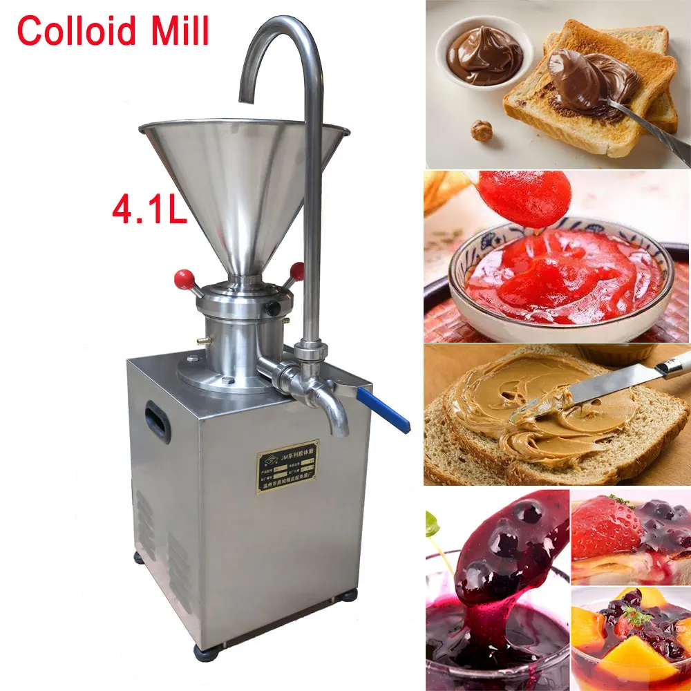 

Blueberry Jam Colloid Mill Chocolate Tomato Grease Sesame Peanut Butter Machine for Food/Chemical/Pharmaceutical/Daily Chemical