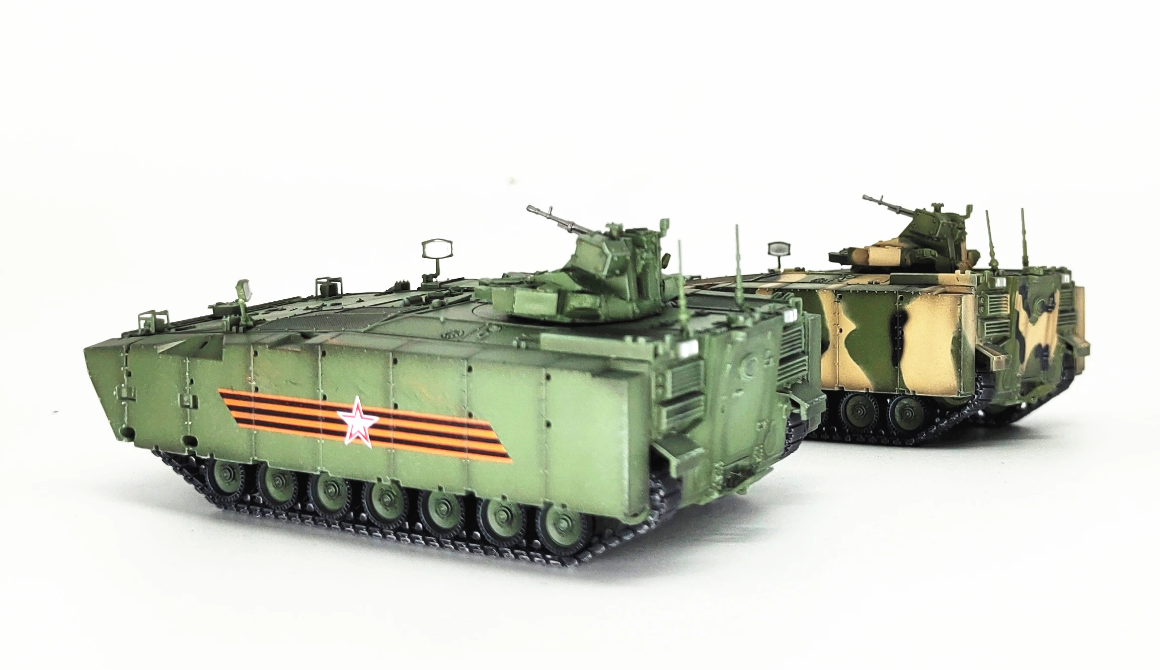 1:72  Russian-25 IFV infantry combat vehicle armored vehicle tank model finished product