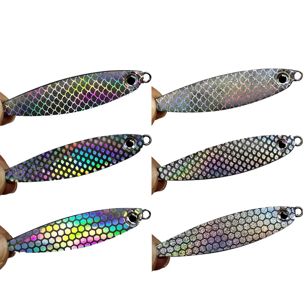 12pcs 20x10cm Lure Tape DIY Fish Reflective Holographic  Bait Sticker Transparent Fish Scale Square Laser Flash Sticker Fishing