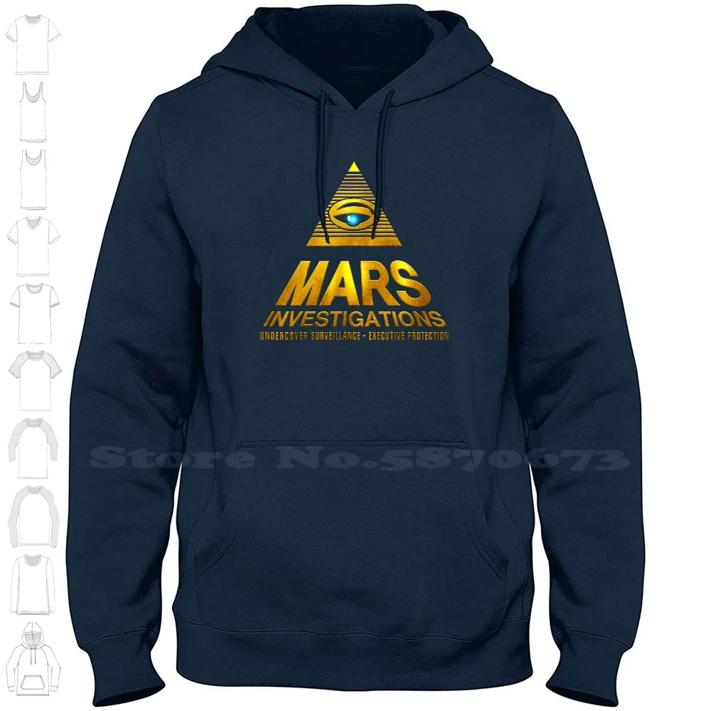 Mars Investigations 100% Cotton Hoodie T-Shirt Veronica Mars Kristen Bell Logan Echolls Vmars Love Keith Mars Duncan Weevil