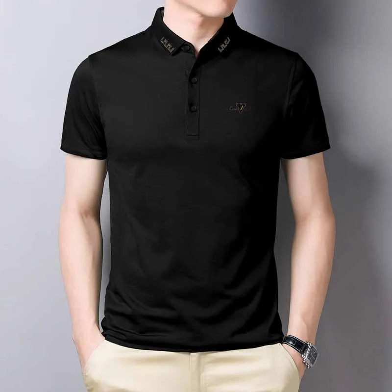 Short sleeve ropa de hombre fashion  Men Polo-shirt   Solid color business  camisas para hombre YP813