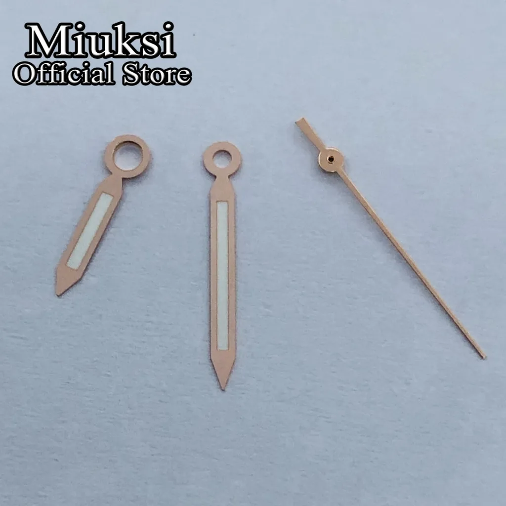 Miuksi Silber Blau Gold Uhrenzeiger Grüne Leuchtzeiger Passend für NH35 NH36 ETA 2824 2836 Miyota 8205 8215 821A DG2813 3804 Uhrwerk – Detail 6