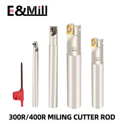 BAP 300R 400R Milling cutter rod C10 C12 C14 C15 C16 C20 C24 C25 C32 Tool rod cnc mill tool bar for apmt1135pder apmt1604 insert