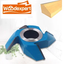 Integrated TCT Angle Cutter 45 Degree for Spindle Shaper Machine Carbide Material for Woodworking