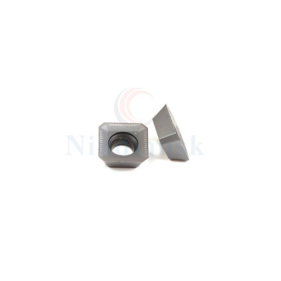 Insertos de fresado de carburo de tungsteno, accesorio de acabado, SEKT1204AFTN-XM NK9018 SEKT1204 AFTN-XM NK9030, 10 piezas