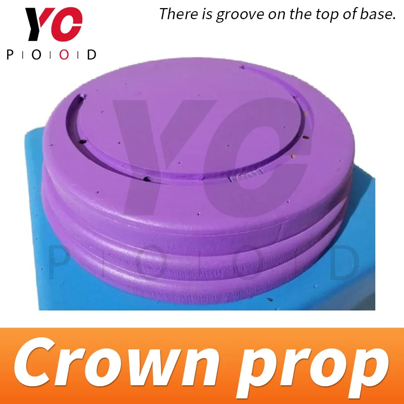 Crown stand prop put the crown on the groove of stand to unlock escape room game props adventure game