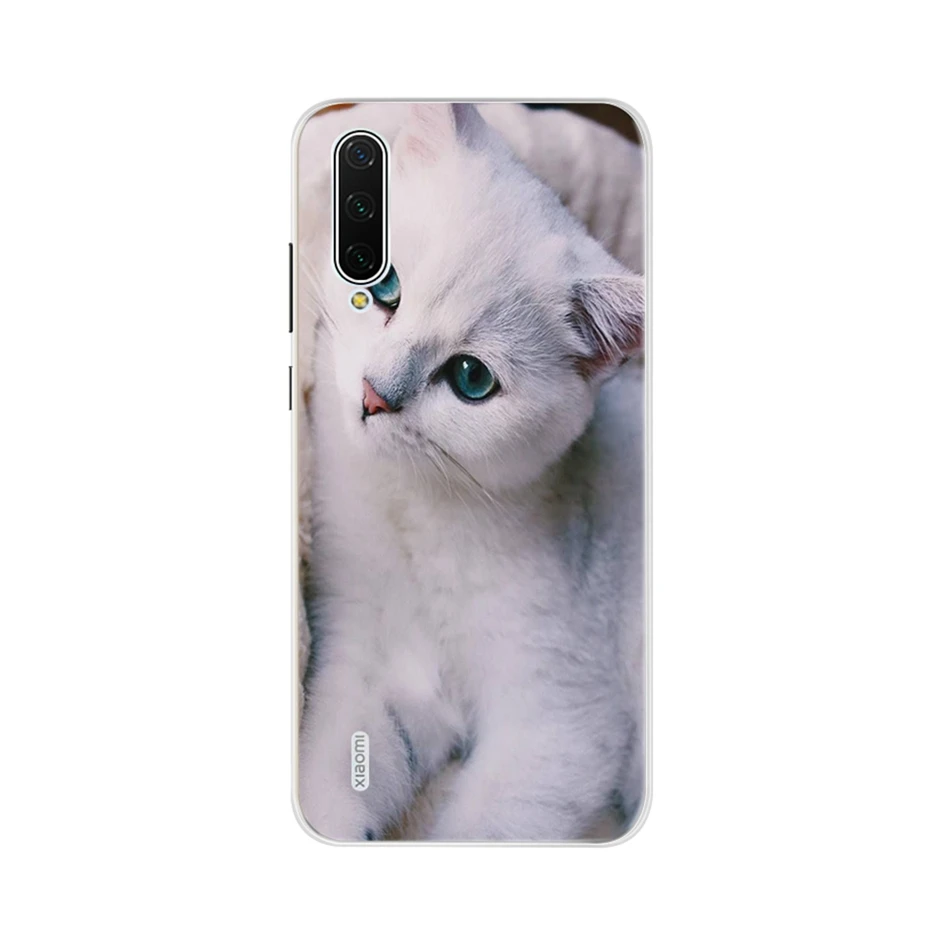 For Xiaomi mi A3 case Animal silicone soft tpu cute Back phone cover cases for Xiaomi MI A3 MiA3 A 3 Coque on for xiaomi a3 Case