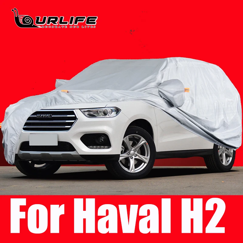 

For Haval H2 2010-2021 Car Covers Waterproof Dust Rain Snow Protection Oxford Cloth Outdoor Full Body Cover Exterior Accessories