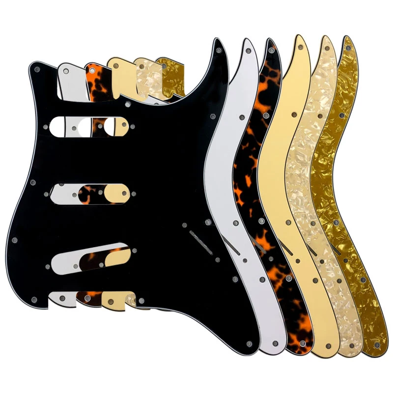 

For ST Pickups Guitar Pickguard With Three Reverse-Mounted American Vintage ‘65 Single-Coil Strat Pickups No Control Hole