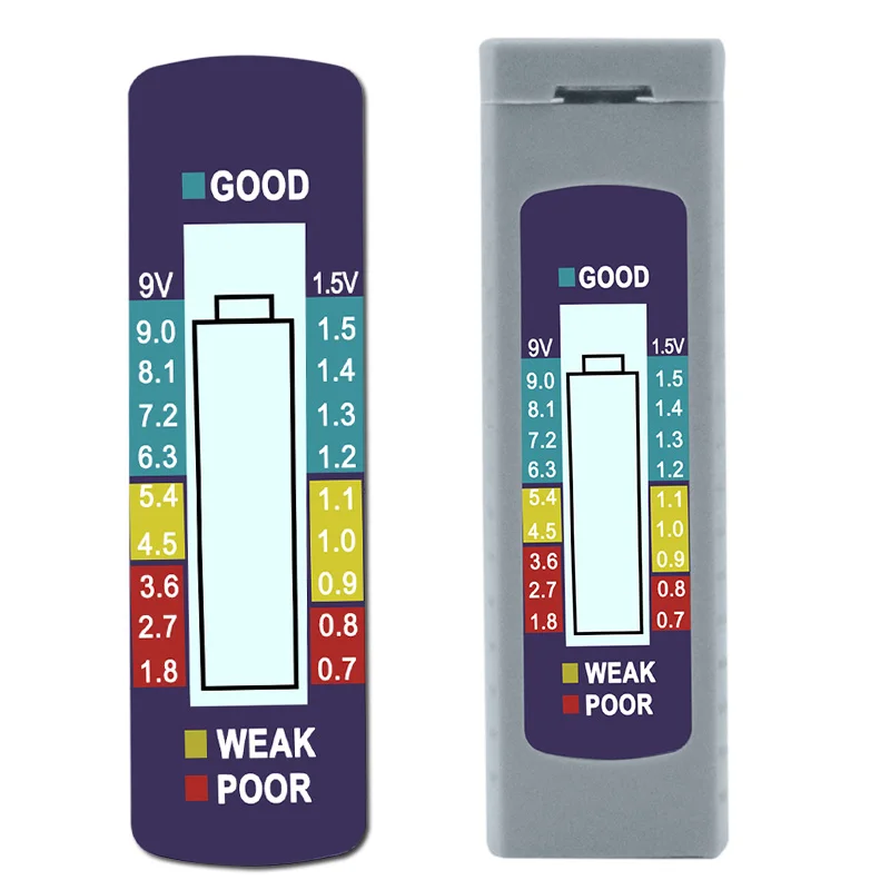 Imagem -04 - Digital Bateria Capacitância Ferramenta de Diagnóstico Testador de Bateria Verificação de Exibição Lcd Aaa aa Célula Botão Testador Universal
