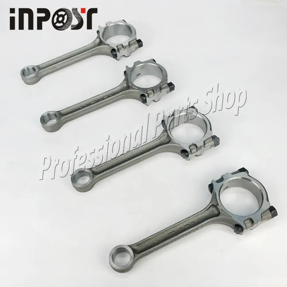 

4PCS Connecting Rod for Nissan K15 K21 12100-FU400 Gasoline LPG Forklift truck