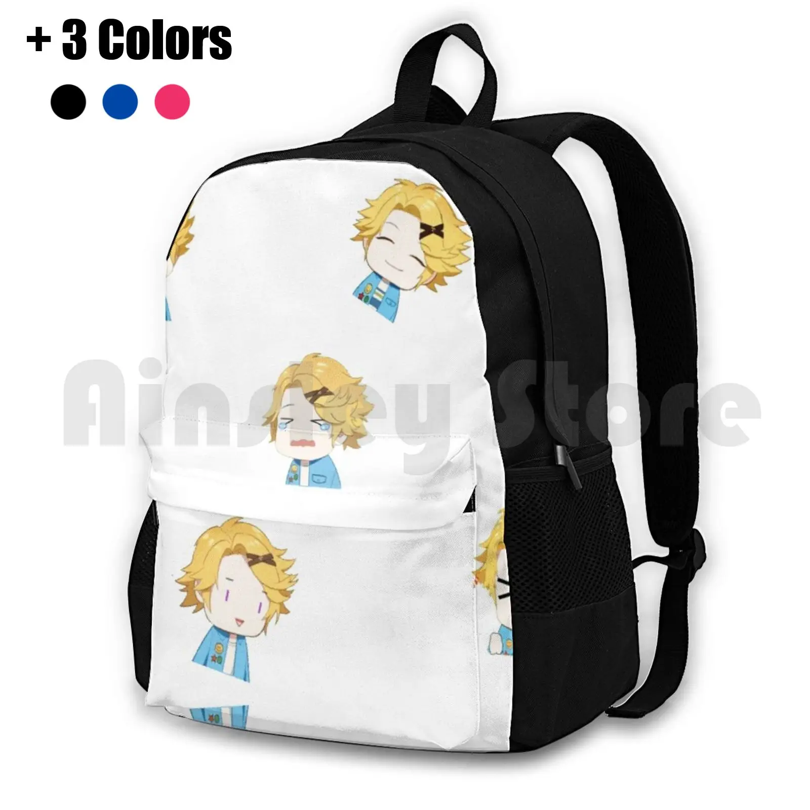 Mystic Messenger Yoosung Lolol Outdoor Hiking Backpack Waterproof Camping Travel Mystic Messenger Mysticmessenger Game Manga