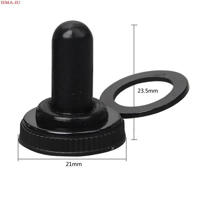 10 pcs 12mm Toggle Switch Waterproof Rubber Resistance Boot Cover Cap