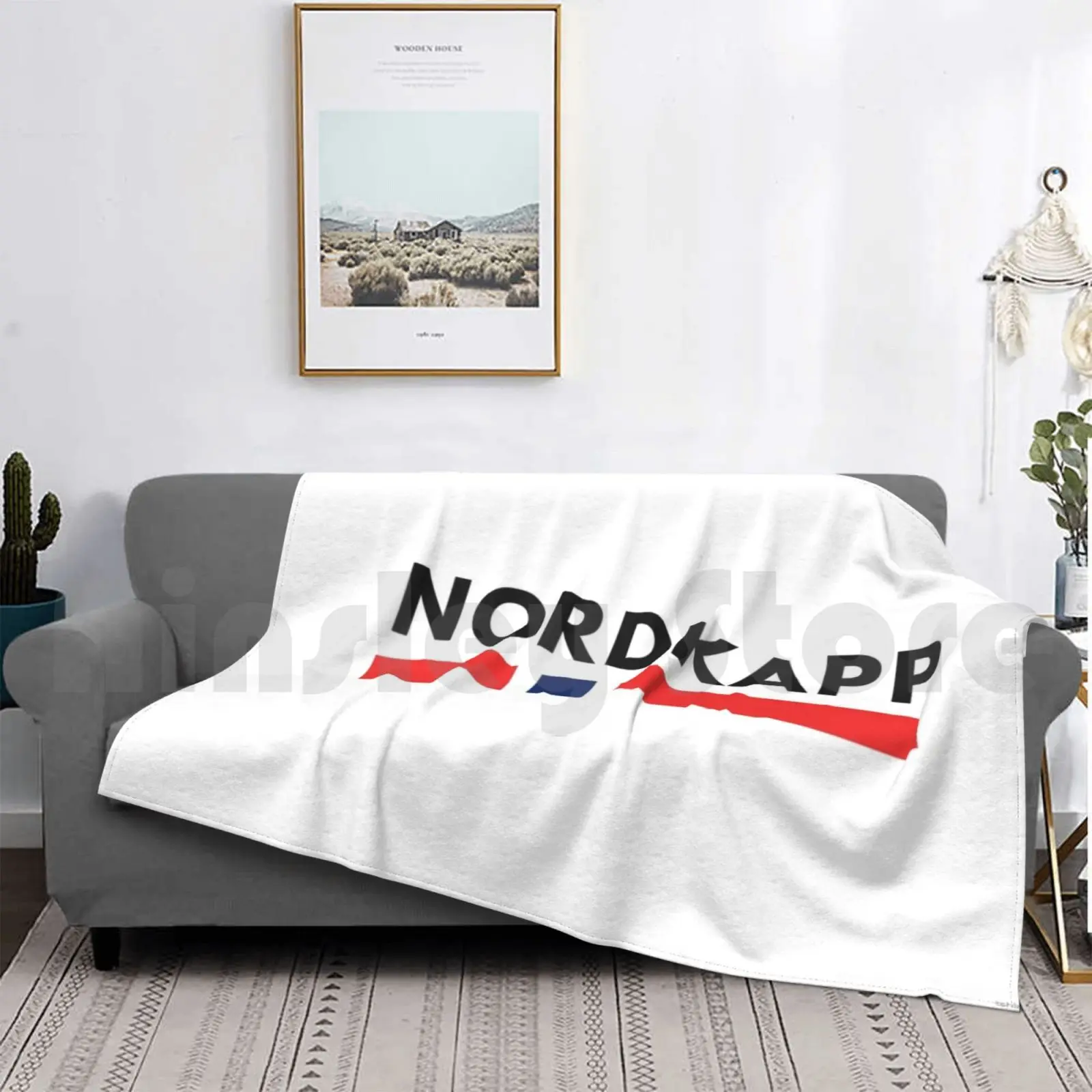 بطانية Nordkapp النرويج 3187 Nordkapp North Cape Nordkapp النرويج Northcape Nordkapp النرويج