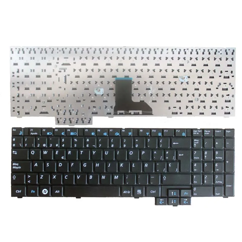 New SP Keyboard For Samsung R620 R528 R530 R540 NP-R620 R525 NP-R525 R517 R523 RV508 Laptop Spanish Black