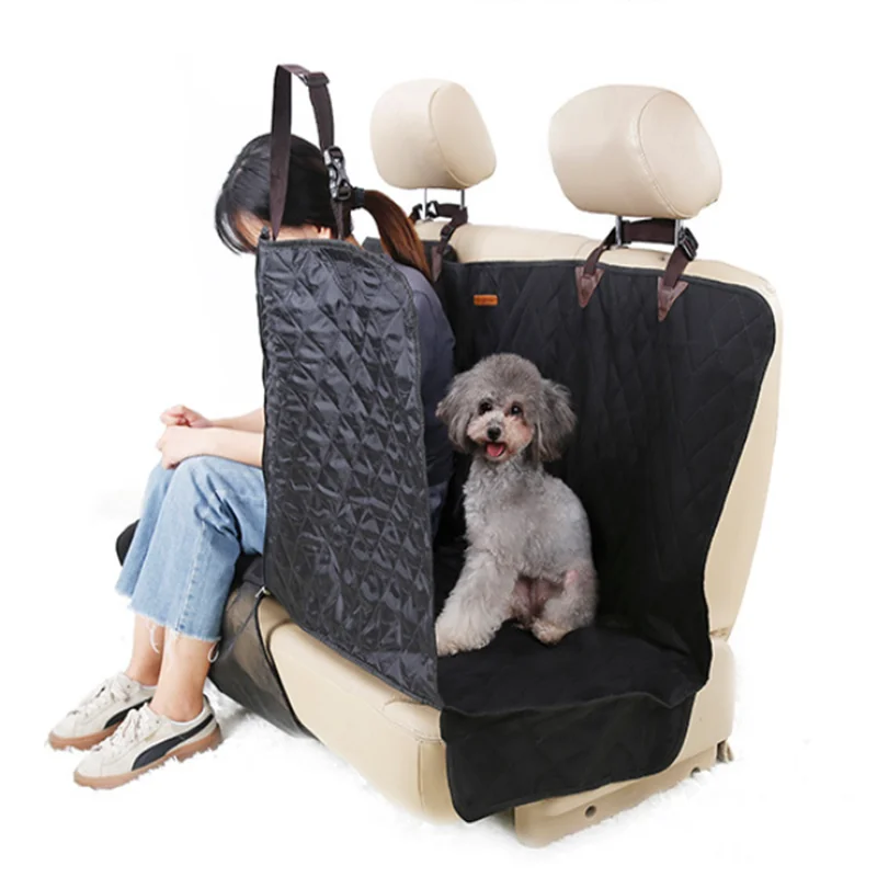 

Pet Dog Carrier Waterproof Oxford Dog Car Seat Cover Car Rear Back Seat Mat for Pet Travel