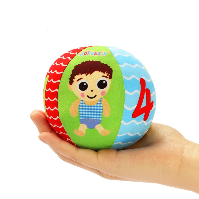 جديد ألعاب الأطفال لطيف الحيوان الكرة لينة أفخم لعب المحمول مع الصوت الطفل حشرجة الرضيع بناء الجسم العاب كروية لمدة 0-12 شهرا هدية