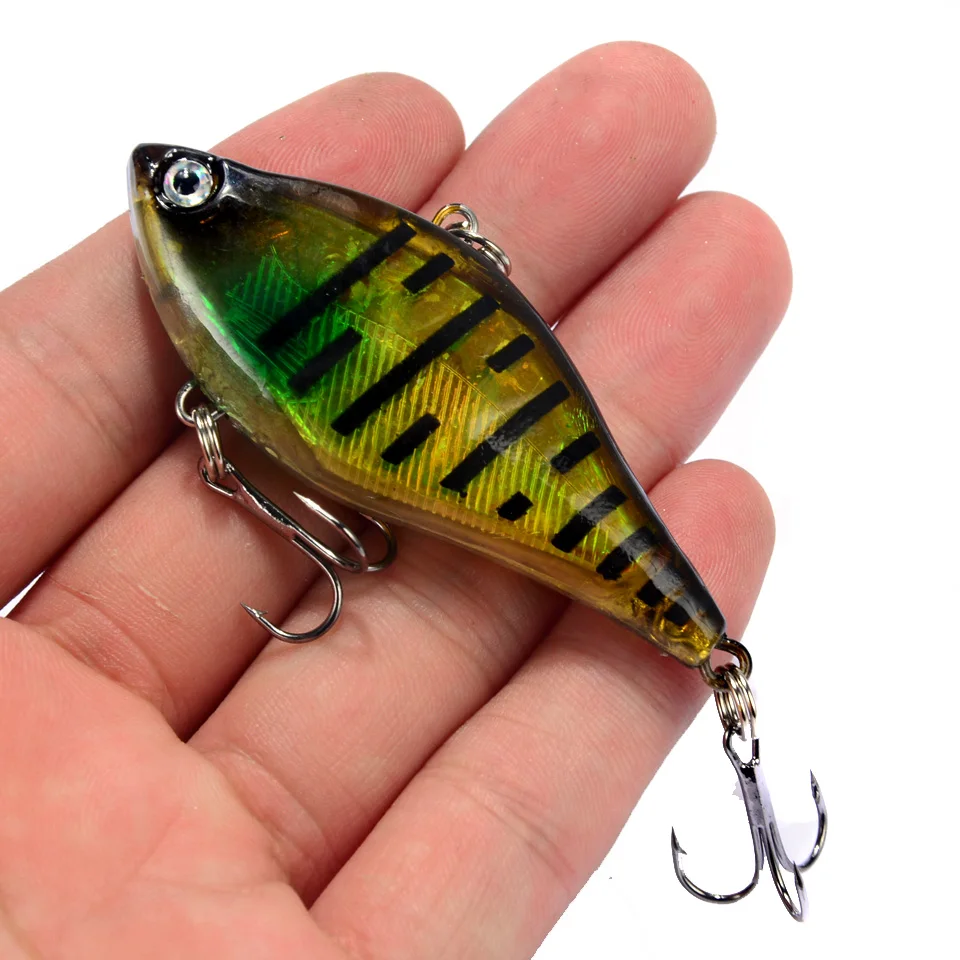 1pcs Fishing Bait Artificial High Quality 6cm/13g Hard Baits 6 Colors Available Bass Wobbler Crankbait Fishing Tackle Wholesale