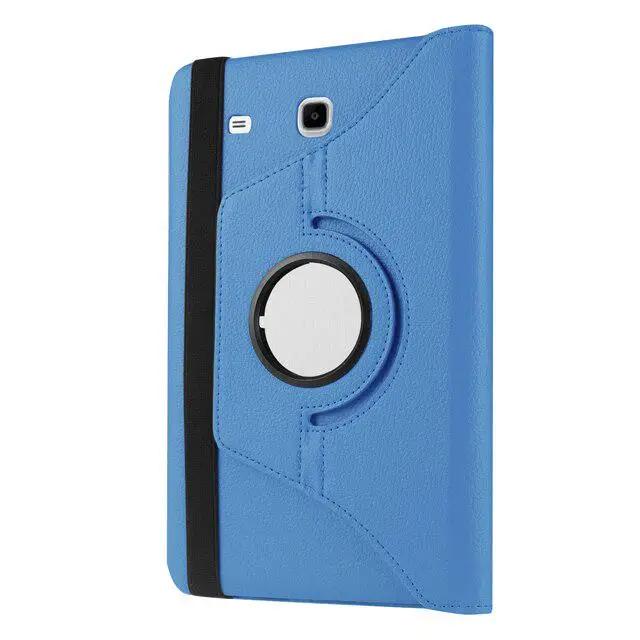 Вращающийся на 360 градусов чехол для Samsung Galaxy Tab E 9,6 T560 T561, тонкий чехол-подставка из искусственной кожи