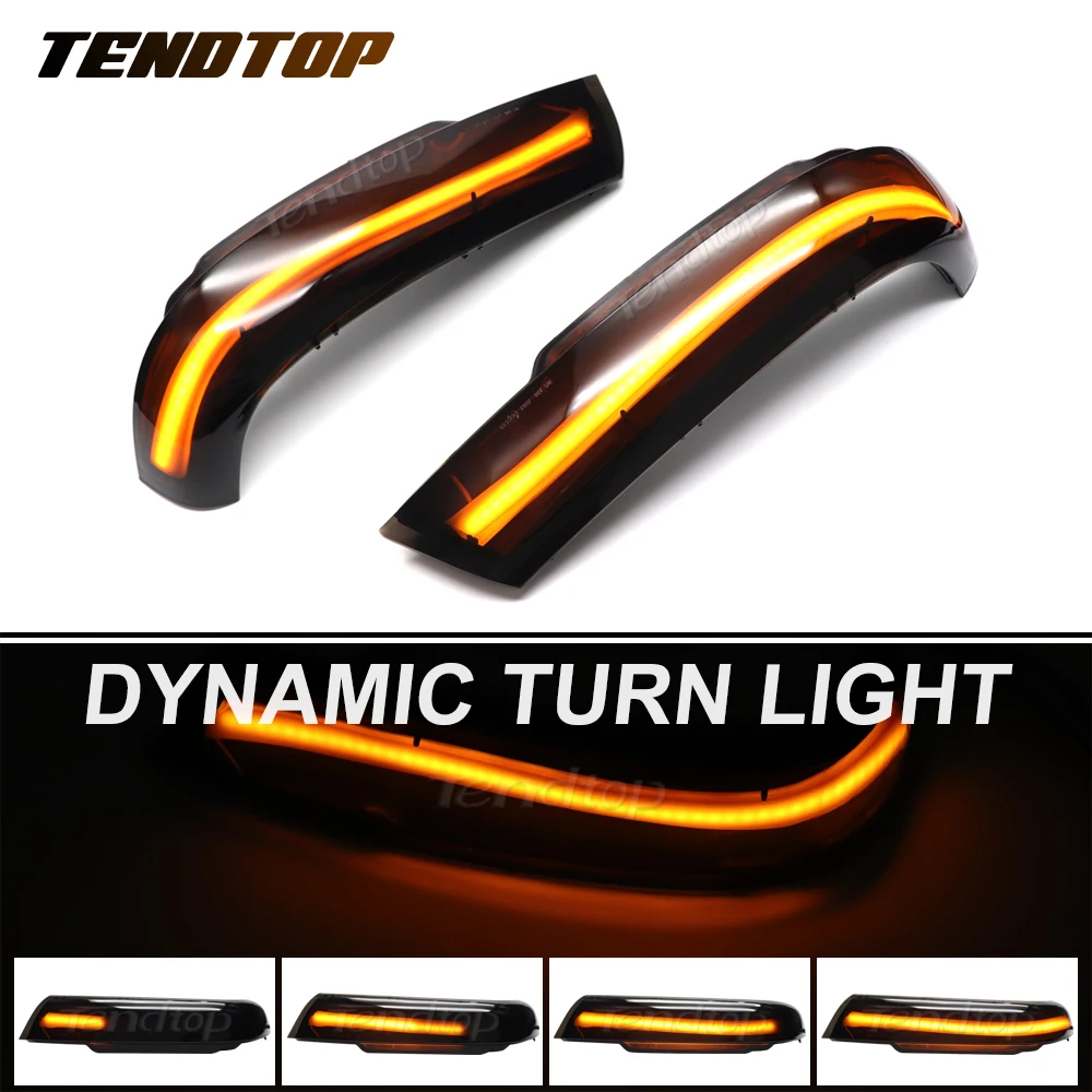 For VW Volkswagen Touareg 1 MK1 7L 2002 2003 2004 2005 2006 Dynamic LED Side Mirror Light Sequential Blinker Indicator Lamps