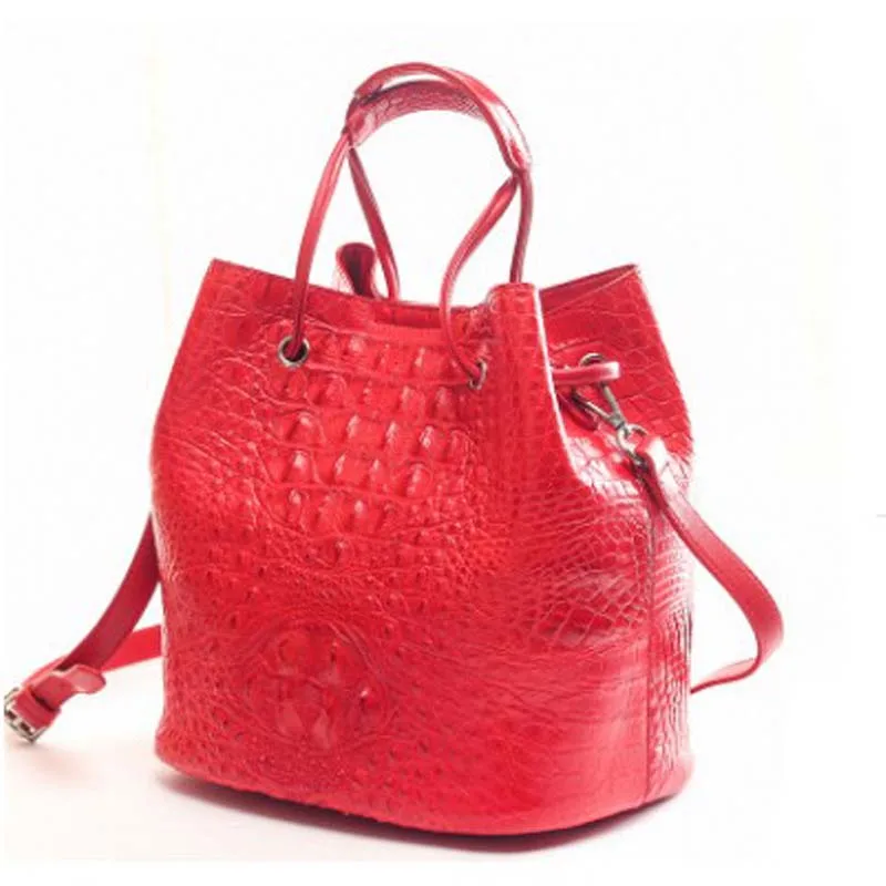 

ourui women bag women Bucket bag women handbag female red women bag