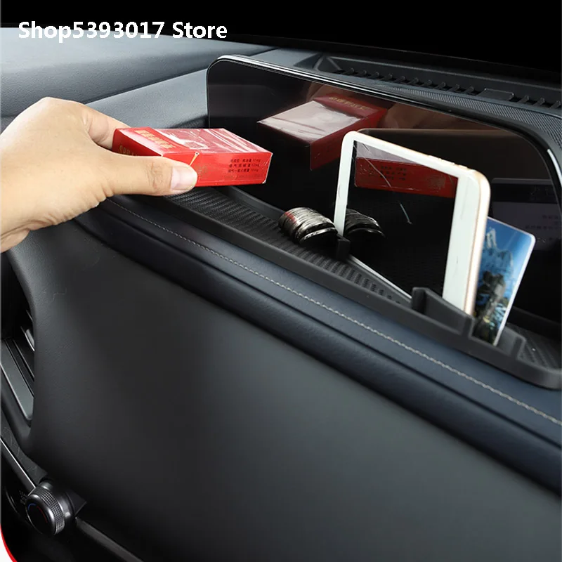 for Mazda CX30 CX-30 2022 2020 2021 Car Mobile Phone Navigation Bracket Silica Gel Anti-slip Mat Protective Instrument Panels