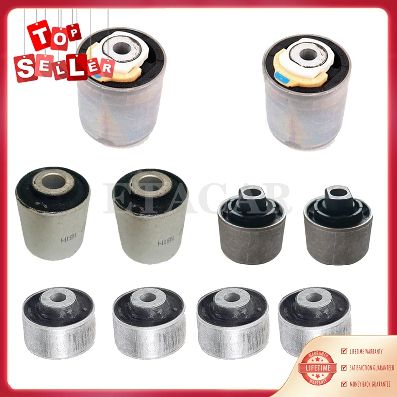 

10pcs 4D0407515C 4D0407181H Front Rear Left Right Control Bar Bushing Arms 4D0407182G 4D0407183P Fits For A-udi VW Passat B5