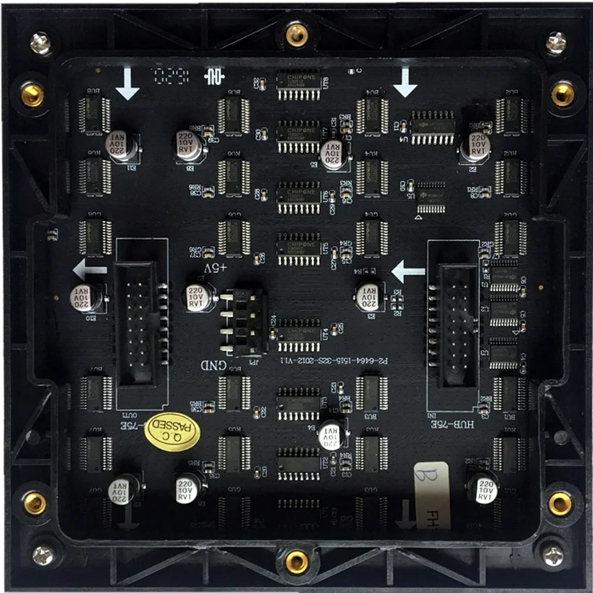 Hd Full Color P2 Indoor Led Screen 128*128Mm 64X64 Pixel SMD1515 1/32 Scan Led Display panel