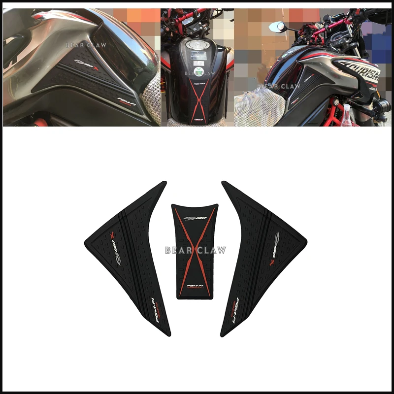 

for Honda CB190X cb190x High quality Motorcycle Tank Traction Side Pad Gas Fuel Knee Grip Decal