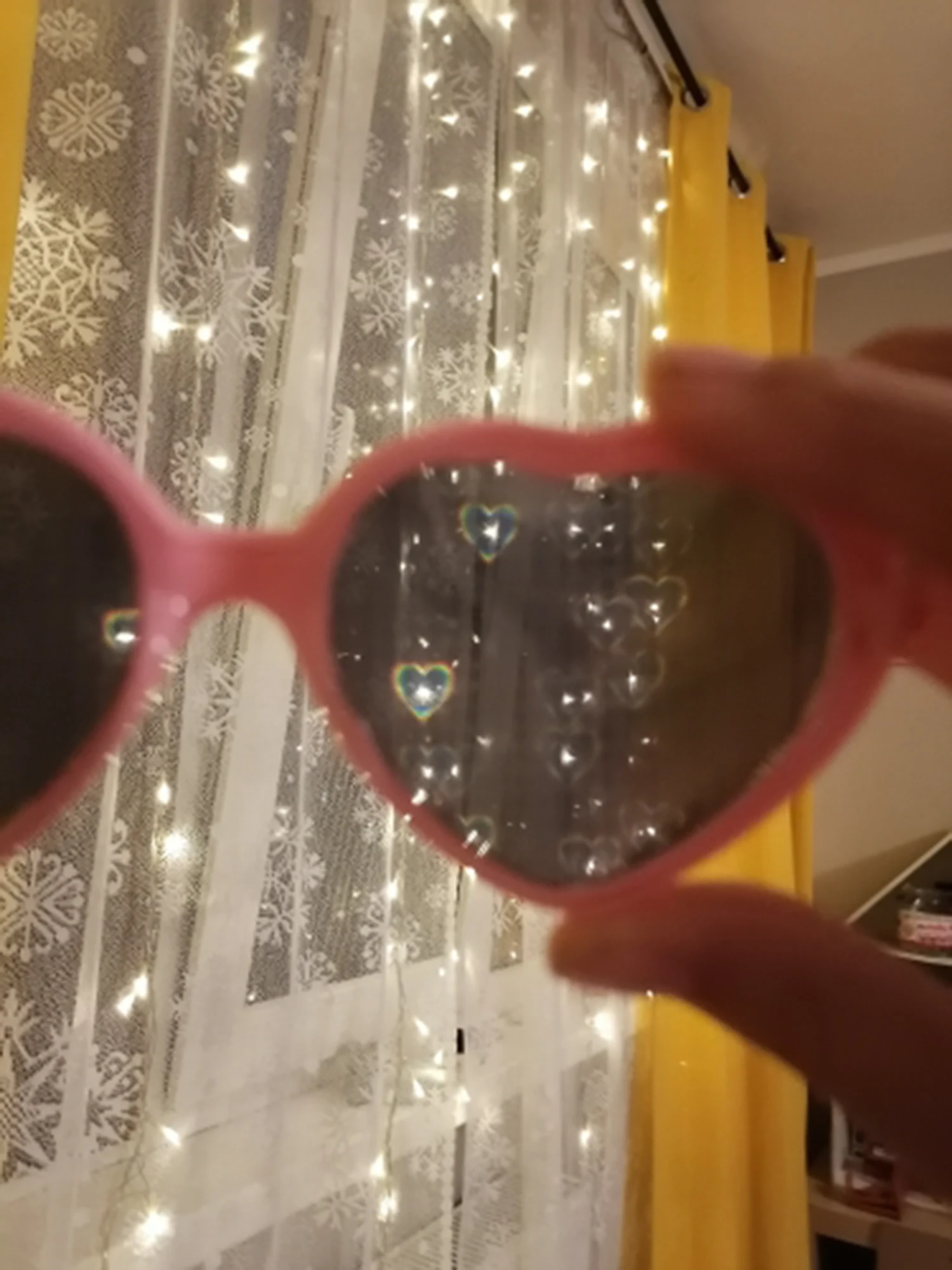 Funny Love Heart/Flower Diffraction Effects Glasses Watch the Lights Change to Firework Love Heart Special Effects Sunglasses