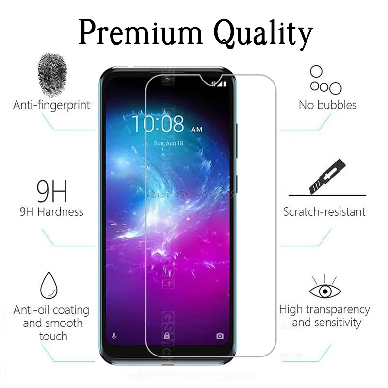 Protector de pantalla de vidrio templado transparente 9H para ZTE Blade A5 2020, hoja A 5 2020, ultrafino, A prueba de explosiones