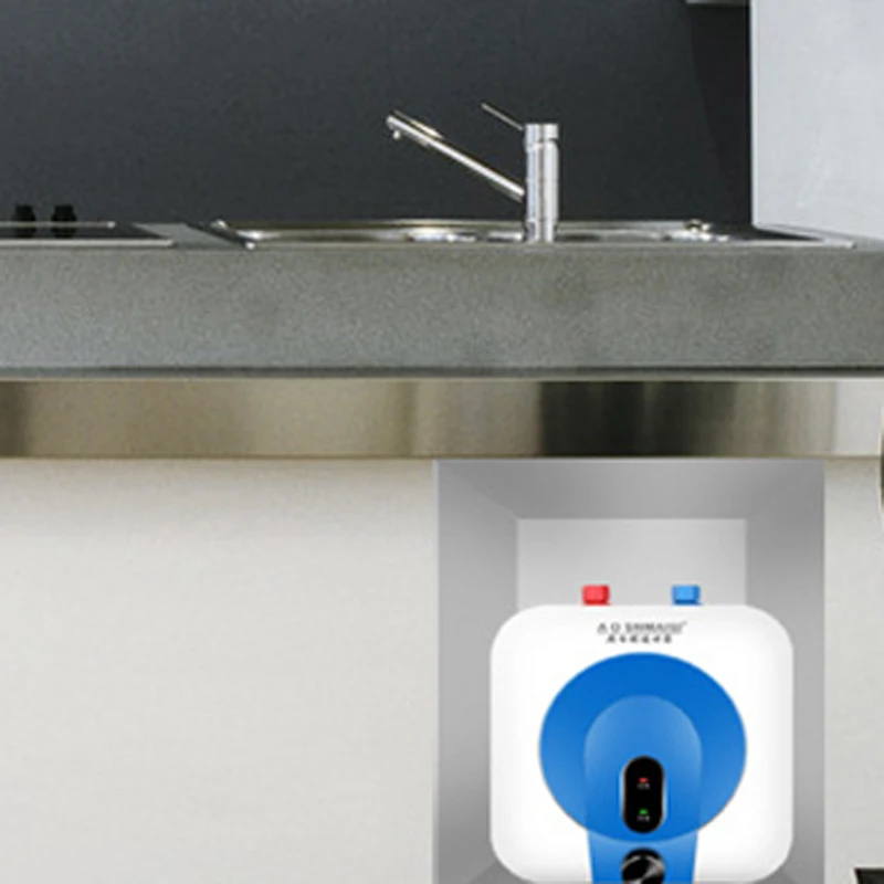 تخزين مياه المطبخ، تسخين سريع، كنز المطبخ الصغير، كنز الماء الساخن الفوري، سخان مياه كهربائي 304 من الفولاذ المقاوم للصدأ