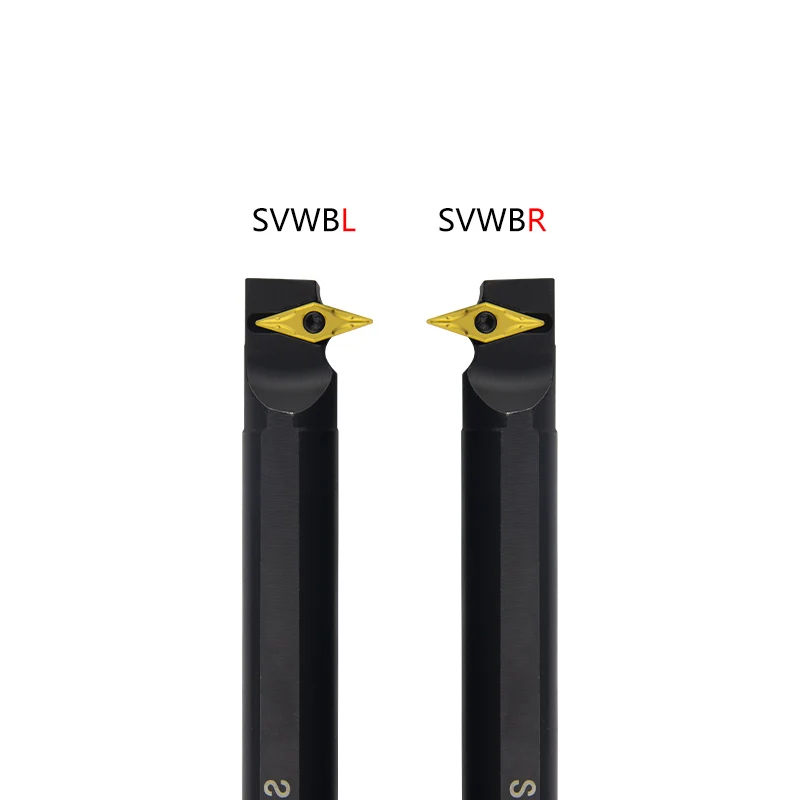 Imagem -05 - Svwbr l Interno Turning Tool Holder Cnc Corte Ferramentas Grupo Vbmt Carbide Insere Torno Bar S16q-svwbr11 S25s-svwbr16