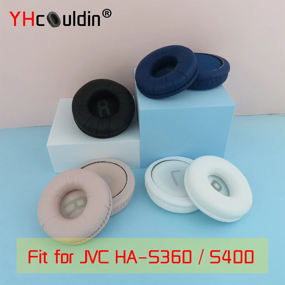 Earpads for JVC S360 S400 HA-S360 HA-S400 Headphones Ear Cushions Covers PU Ear Pad Replacement