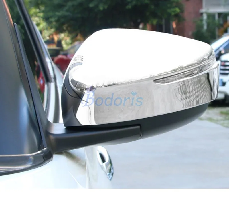 

Side Mirror Cover Rear View Panels Rearview Caps Shell Overlays Chrome Moulding Panels For Nissan Kicks 2017 2018 2019 2020