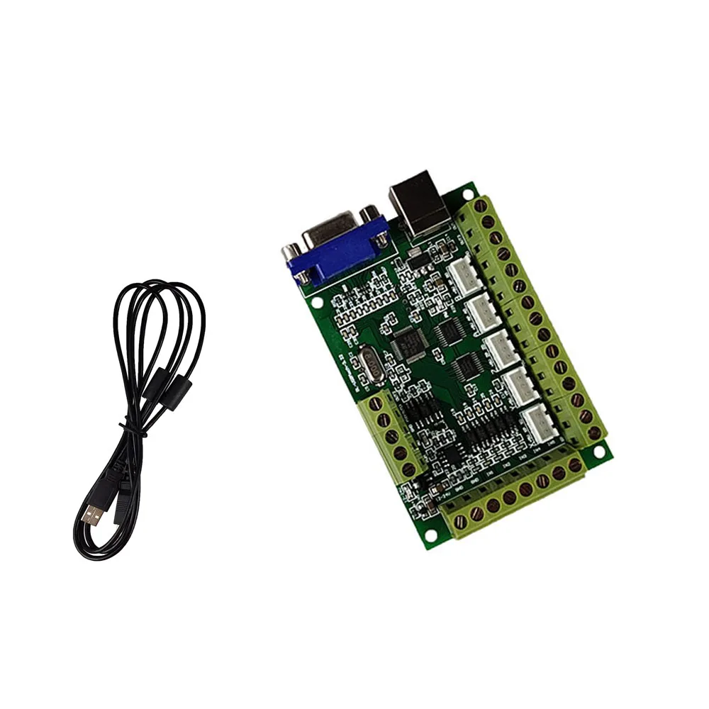 Accesorios para máquina de grabado DIY, máquina de grabado de 4 ejes, kit de servoaccionamiento híbrido MACH3, sistema de control CNC de 100KHZ/200KHZ