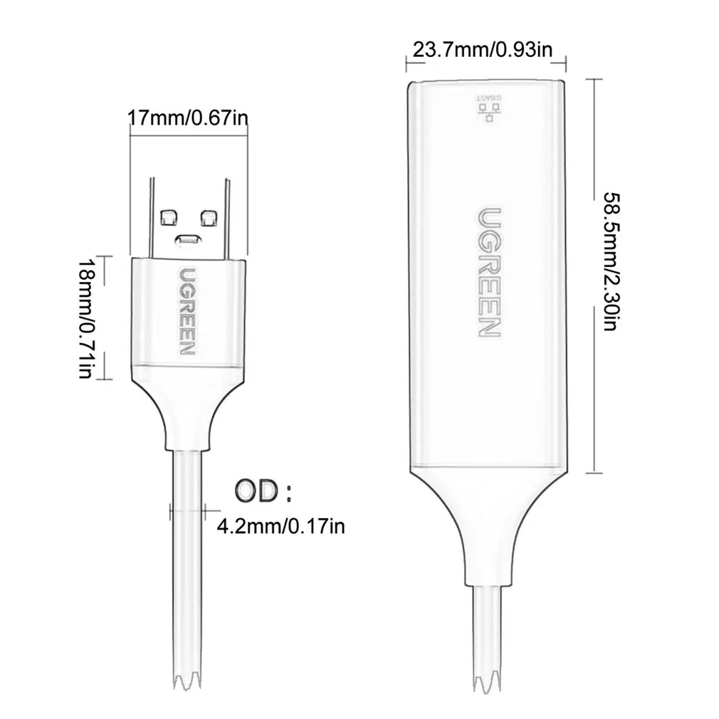 USB 3.0 Ethernet Adapter USB 2.0 Network Card To RJ45 Lan USB Ethernet Adapter For Windows 10 PC For Nintend Switch