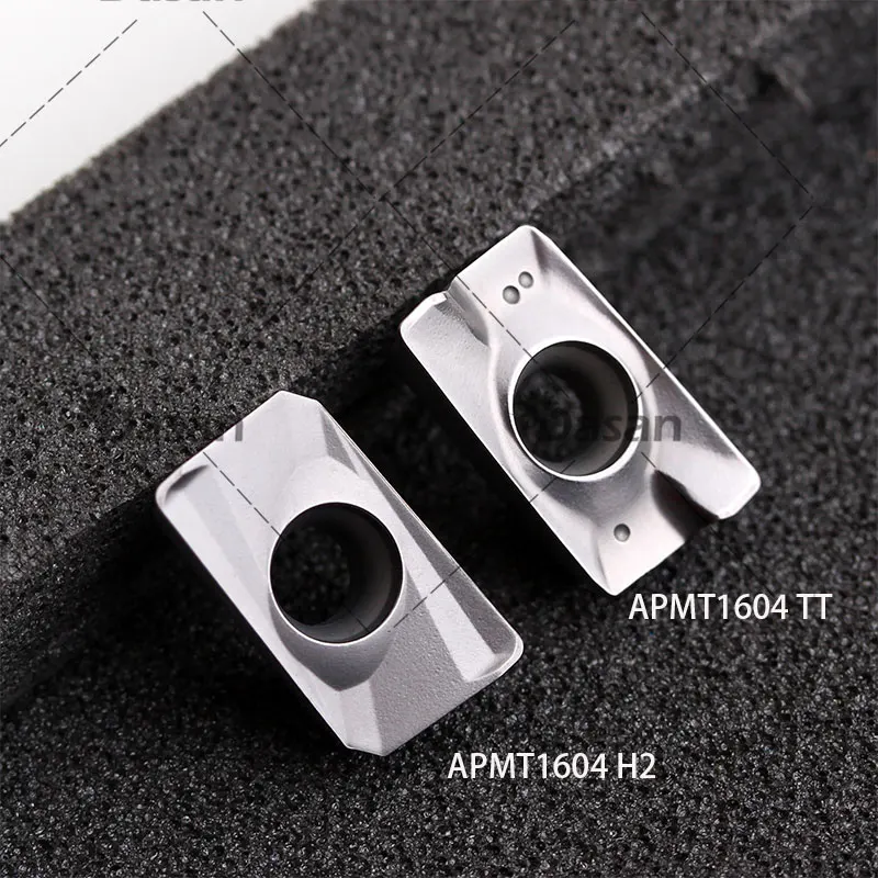 10PCS Dasan APMT APMT1604 H2 APMT1135 Cermet Inserts  TT Milling Blade CNC Lathe Cutter Tool for Steel Roughing Finishing