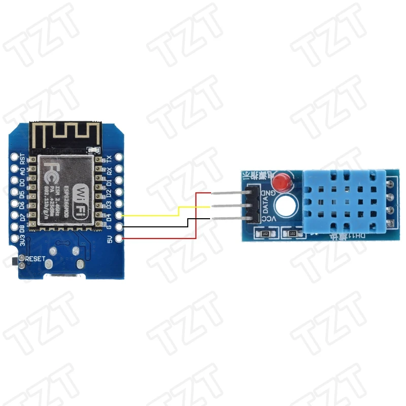 WeMos D1 Mini Pro V3.0 NodeMcu TZT 4 MB/16 MB Bytes Lua WIFI Internet of Things Entwicklungsboard basierend auf ESP8266 CH340G Nodemcu V2 – Detail 12