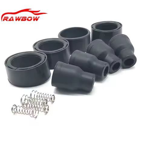4PCS C2S42673 C2S11480 Ignition Coil Silicone Rubber Repair Boot R26251 With Spring For Ford Jaguar S-Type XJ XF XType 2.5L 3.0L