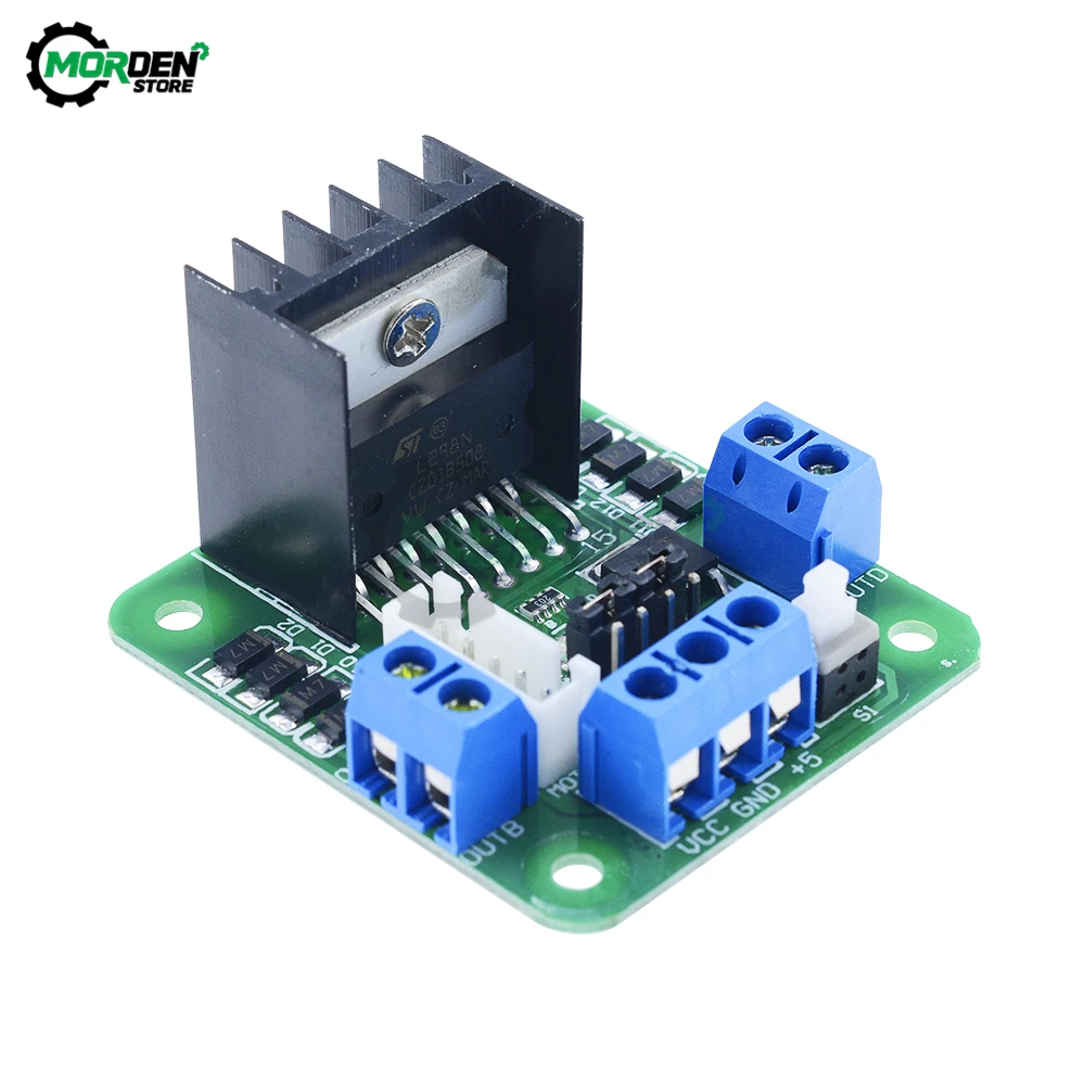 28BYJ-48 5V 12V Reduction Gear Stepper Motor + L298N DC Stepper Motor Driver Controller 4 Phase Step Motor for Arduino