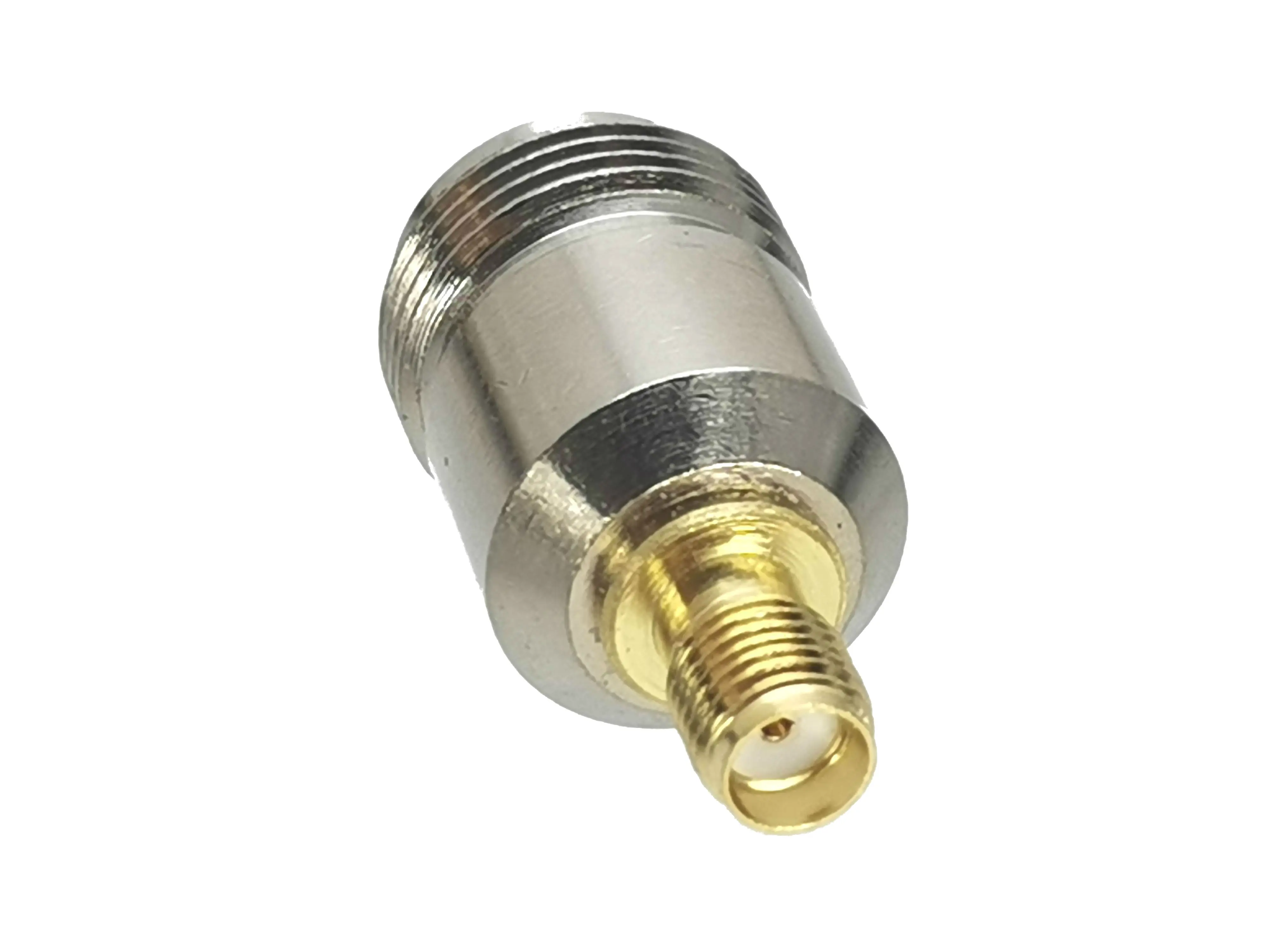 1pcs Connector Adapter SMA Female Jack to N Female Jack RF Coaxial Converter Straight New