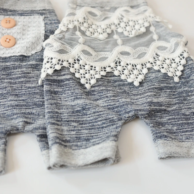 Monos de decoración de encaje blanco para niños gemelos, accesorios de fotografía para recién nacidos, accesorios de estudio para sesión de fotos,