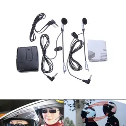Motorcycle Helmet to Helmet Communicator system 2 way Motorcycle Intercom headset Motorcycle Walkie-talkie front and rear mp3