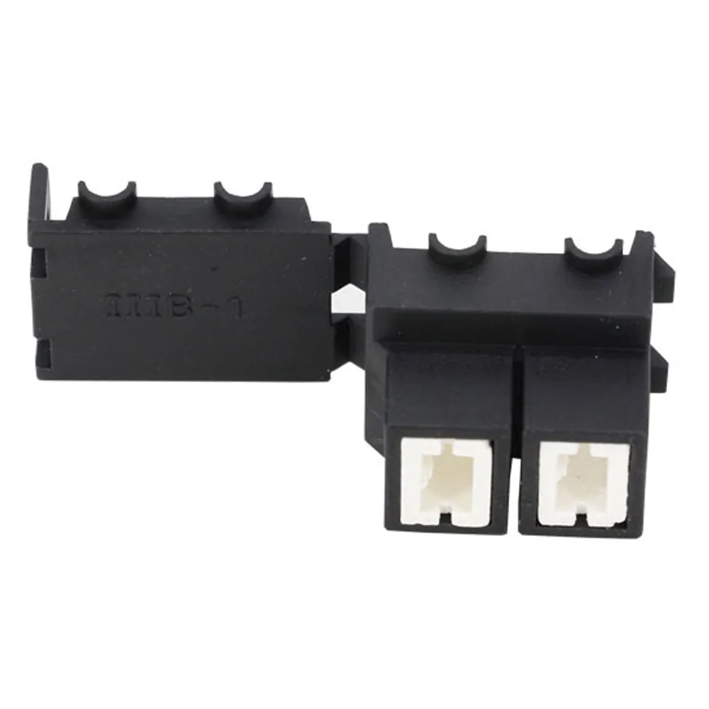 5 Sets 2 Pin H7-2B Ceramic Headlight Socket High Voltage LED Automotive Connector H7 Bulb Socket Plug Connector Bend