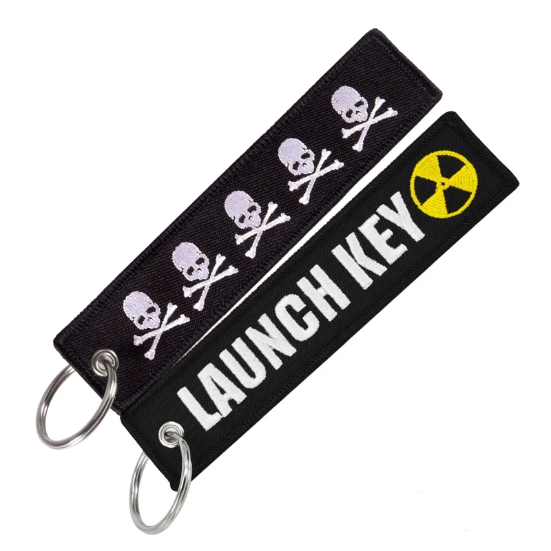 2PCS Freedom Key Ring For Cars Motorcycles Racing Key Chain Launch Cool Skull BRAAP Keychain Fashion Aviation Keychain Gifts