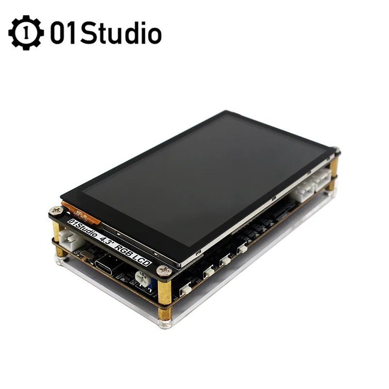 01Studio Davinci TKM32F499 Display Development Board Micropython Arm STM32 Mcu Compatiable Met 4.3 7 Inch Rgb Lcd