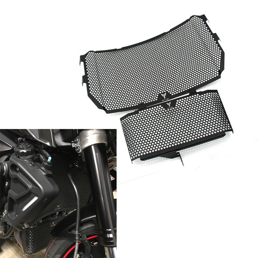 

For Yamaha MT-10 MT10 MT 10 2016 2017-2023 Motorcycle Accessories Engine Radiator Guard Grill Cover Oil Cooler Guard Protection